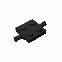 GOBRICKS GDS-1060 Modified 2 x 2 with Wheels Holder - YWOBB