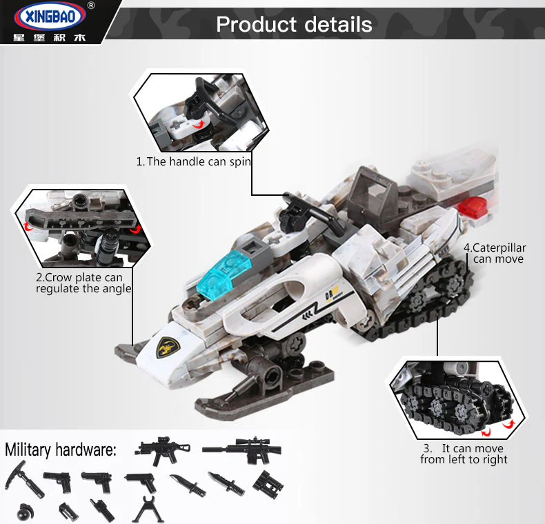 XINGBAO XB-06009 The Extreme Snowmobiling - YWOBB