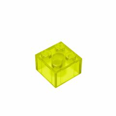 GOBRICKS GDS-540 Brick 2 x 2 - YWOBB