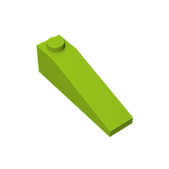 GOBRICKS GDS-587 Slope 18 4 x 1 - YWOBB