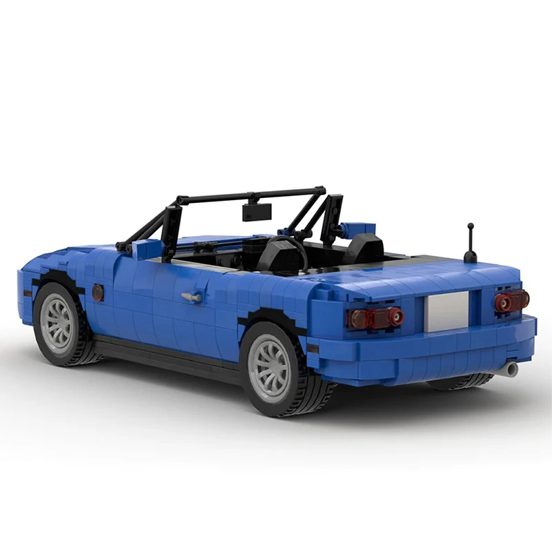 MOC 27076 1989 Eunos Roadster / Mazda MX-5 / Mazda Miata - Blue - YWOBB