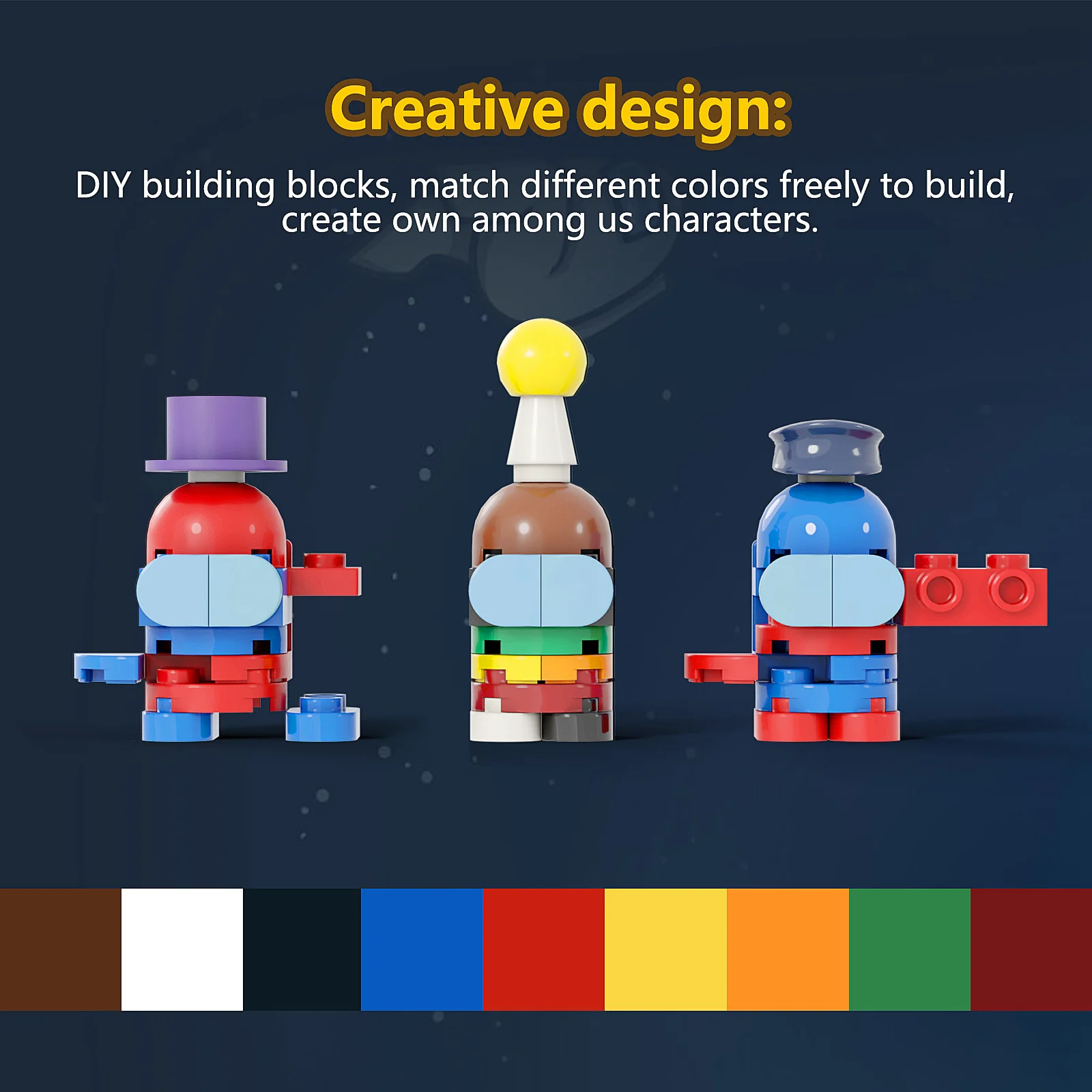 MOC C5457 Among Us - YWOBB