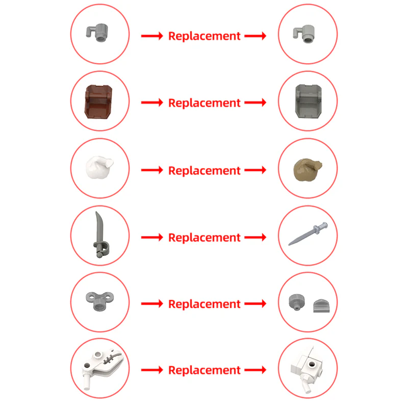 GOBRICKS MOC 151938 Sheriff's Office - Wild West - YWOBB