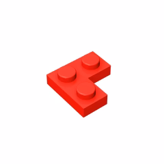 GOBRICKS GDS-585 Plate 2 x 2 Corner - YWOBB