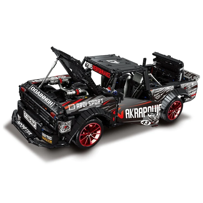 QIZHILE 23016 Ford Raptor F150 Mustang Pickup Truck - YWOBB