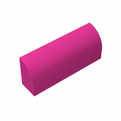 GOBRICKS GDS-863 Curved 1 x 4 x 1 1/3 - YWOBB