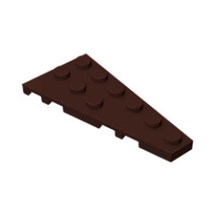 GOBRICKS GDS-550  Plate 6 x 3 Right - YWOBB