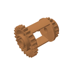 GOBRICKS GDS-1334 Gear Differential, 24-16 Teeth - YWOBB