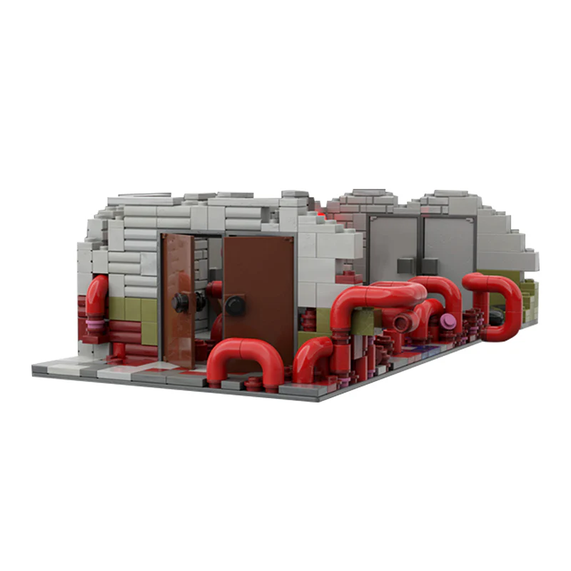 GOBRICKS MOC 48238  TLOU-Minimal-Ellie confronts Nora - YWOBB