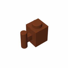 GOBRICKS GDS-653 Modified 1 x 1 with Bar Handle - YWOBB