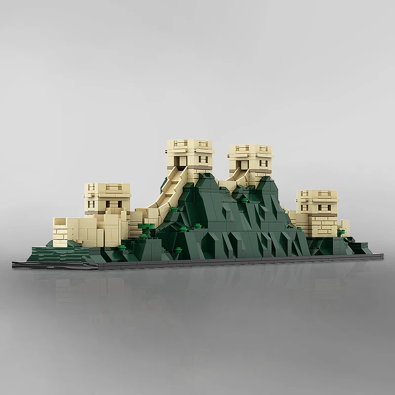 GOBRICKS MOC 29645 The Great Wall of China Extended - YWOBB