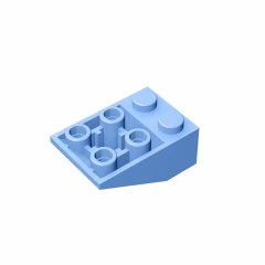 GOBRICKS GDS-598 Inverted 33 3 x 2 without Connections between Studs - YWOBB