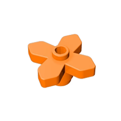 GOBRICKS GDS-943 Axle Connector 2 x 3 Quadruple - YWOBB