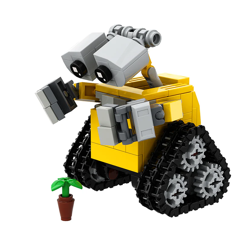 GOBRICKS MOC 143584 mini WALL-E - YWOBB