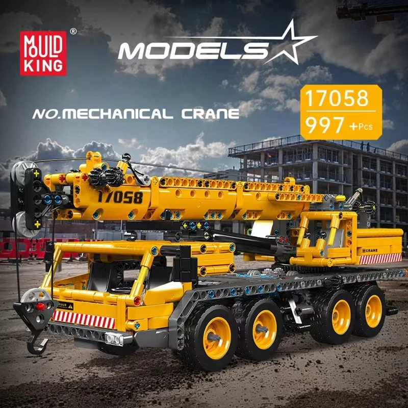 Mould King 17058 Mechanical Crane - YWOBB