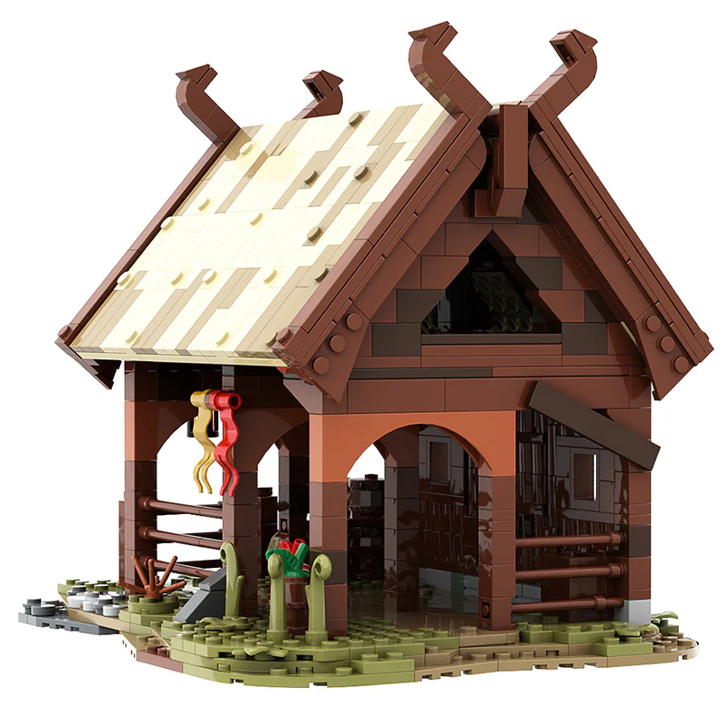 GOBRICKS MOC 139263 Rohan Stables - YWOBB