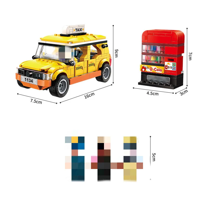 Qman 1131~1137 Colorful City - YWOBB