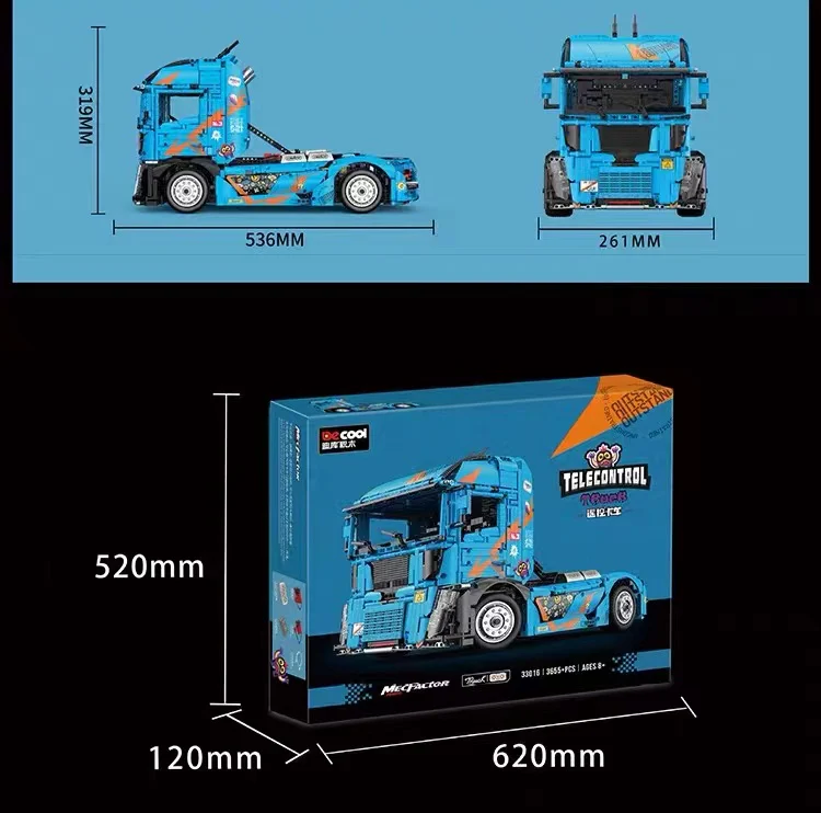 DECOOL 33016 Telecontrol Truck - YWOBB