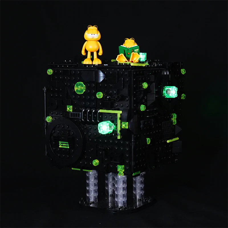 YOURBRICKS 60001 Star Trek Borg Cube with Lights - YWOBB