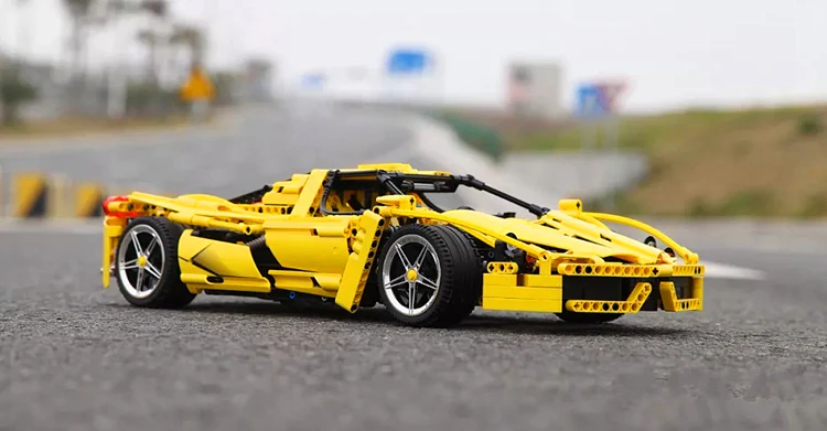 DECOOL 3382A/B Formula Speed Champions Racer Car F1 Enzoed - YWOBB