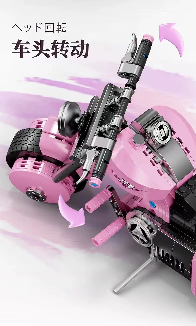 Small Angle JD002 Dragon Motobcycle - YWOBB