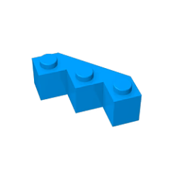 GOBRICKS GDS-862 Modified Facet 3 x 3 - YWOBB
