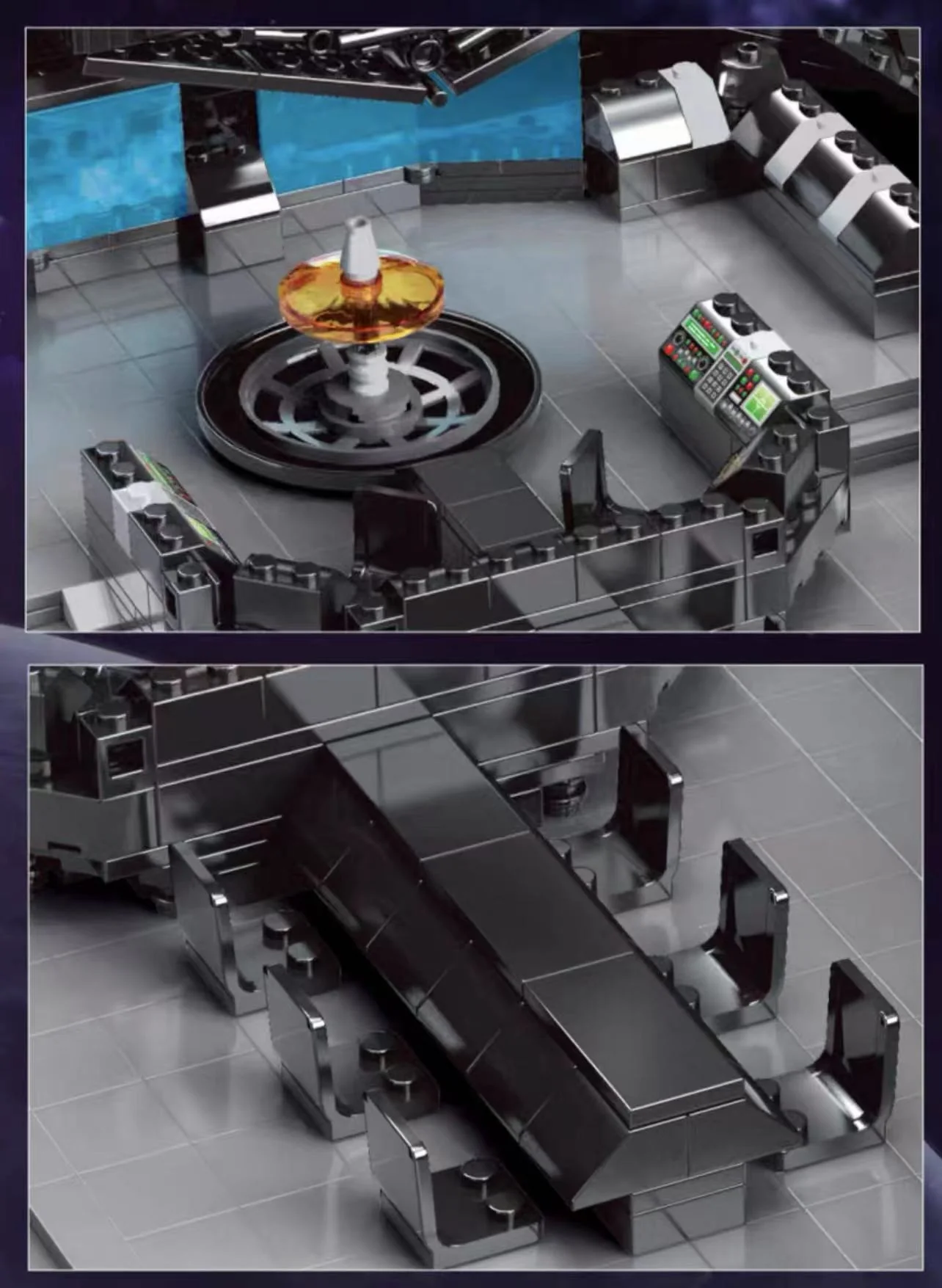 Mould King 21004 UCS Eclipse-class Dreadnought OVP US Warehouse Version - YWOBB