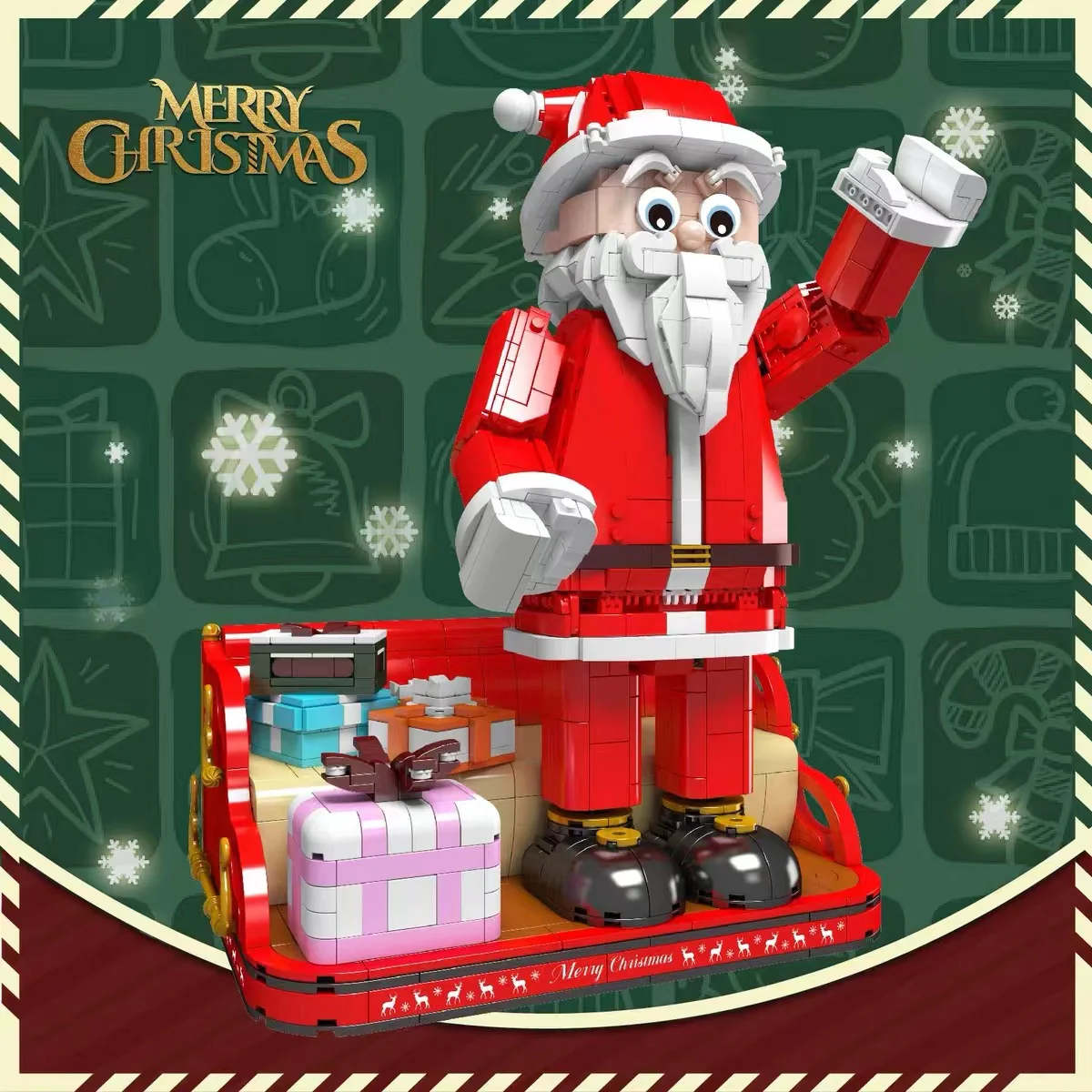 Mould King 10072 Santa Claus - YWOBB