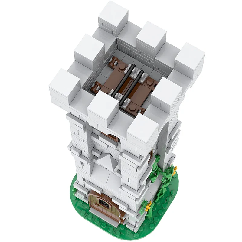 GOBRICKS MOC 134714 Lion Knight Watch Tower - YWOBB
