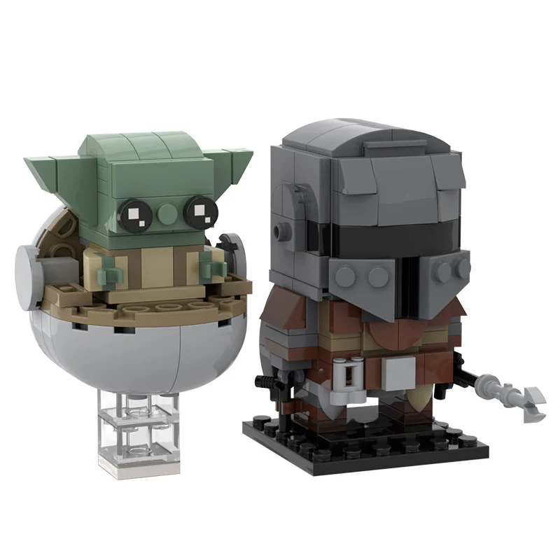 MOC 35477 Mandalorian and Baby Yoda - YWOBB