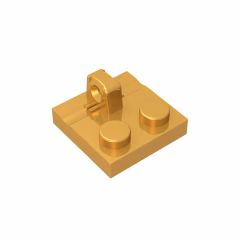 GOBRICKS GDS-825 Hinge Plate 2 x 2 Locking with 1 Finger on Top - YWOBB