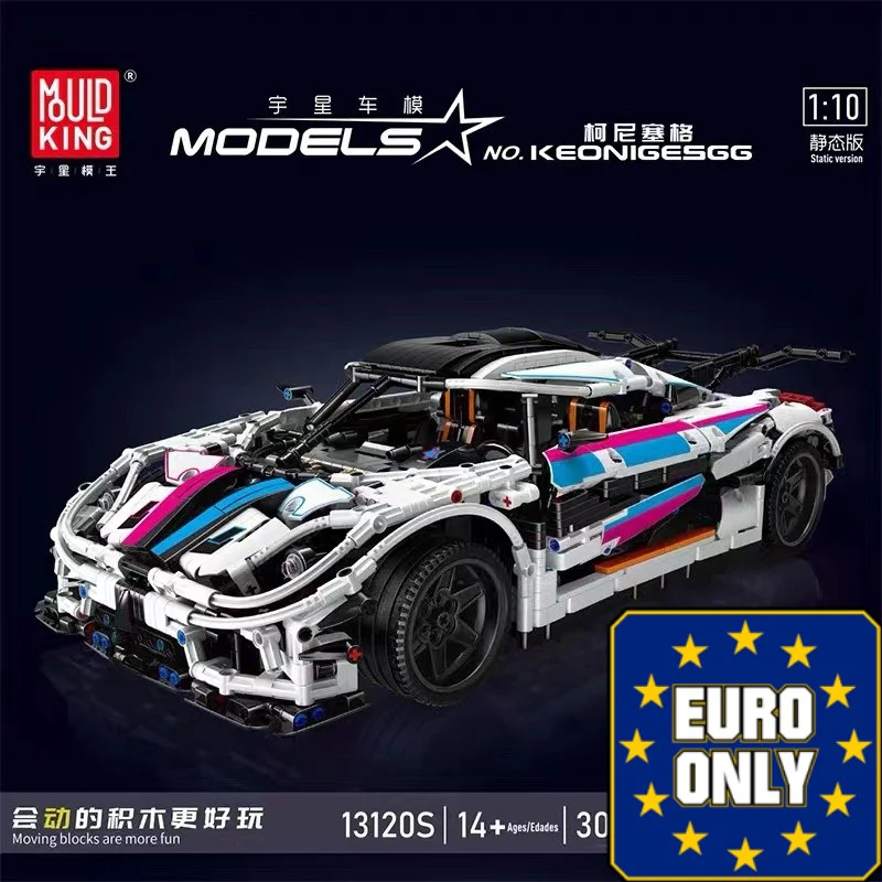 Mould King 13120S Koenigsegg One OVP EU Warehouse Version - YWOBB