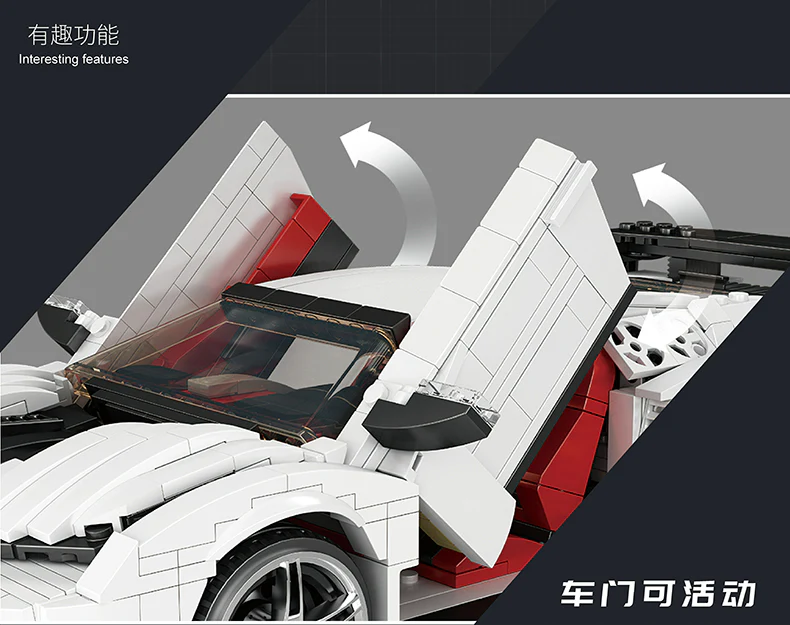 Mould King 10004 Bugatti 110 - YWOBB