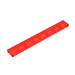 GOBRICKS GDS-565 Tile 1 x 8 - YWOBB