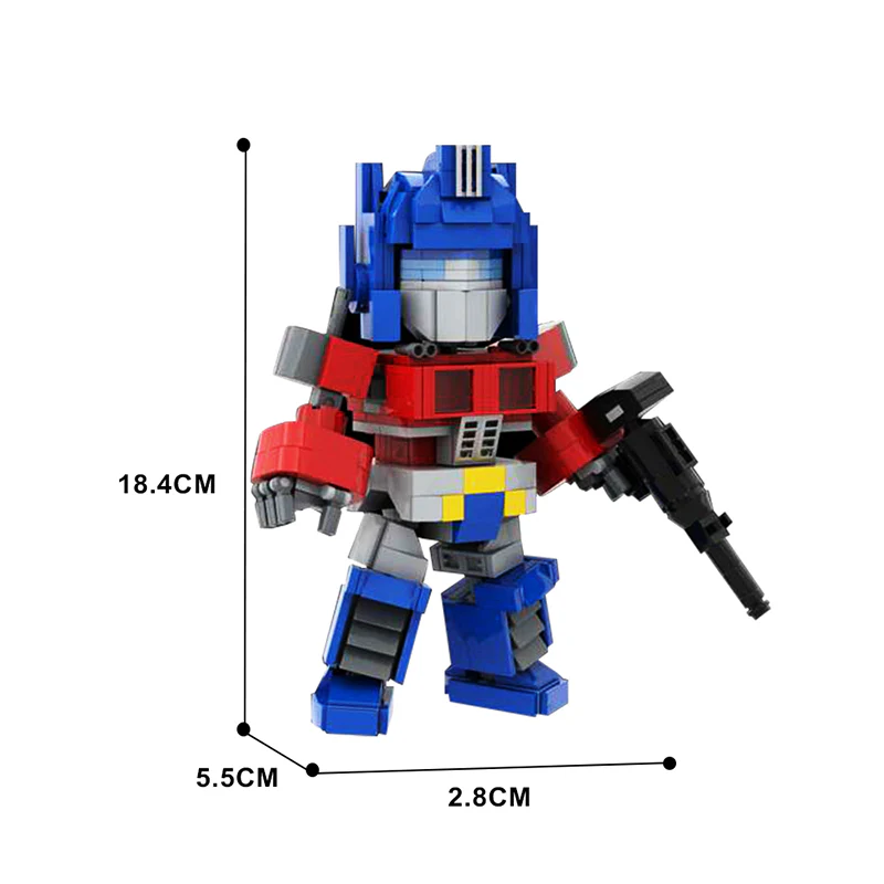 GOBRICKS MOC 66217 Optimus Prime SD - YWOBB