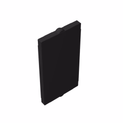 GOBRICKS GDS-879 Glass for Window 1 x 2 x 3 Flat Front - YWOBB