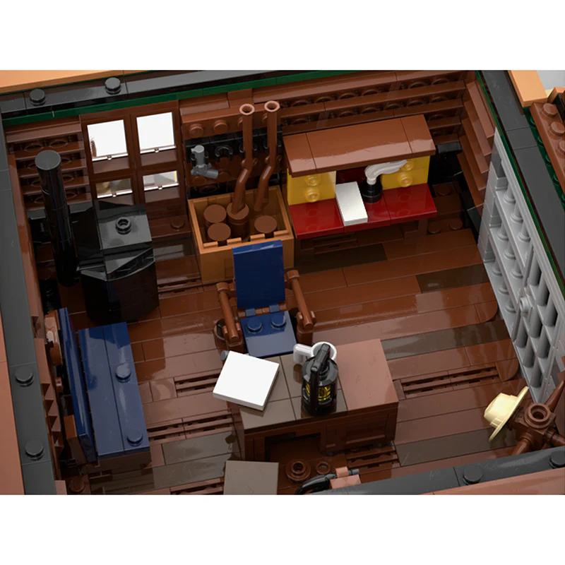 GOBRICKS MOC 151938 Sheriff's Office - Wild West - YWOBB