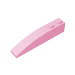 GOBRICKS GDS-655  Curved 6 x 1 - YWOBB