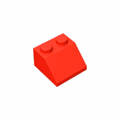 GOBRICKS GDS-589 Slope 45 2 x 2 - YWOBB