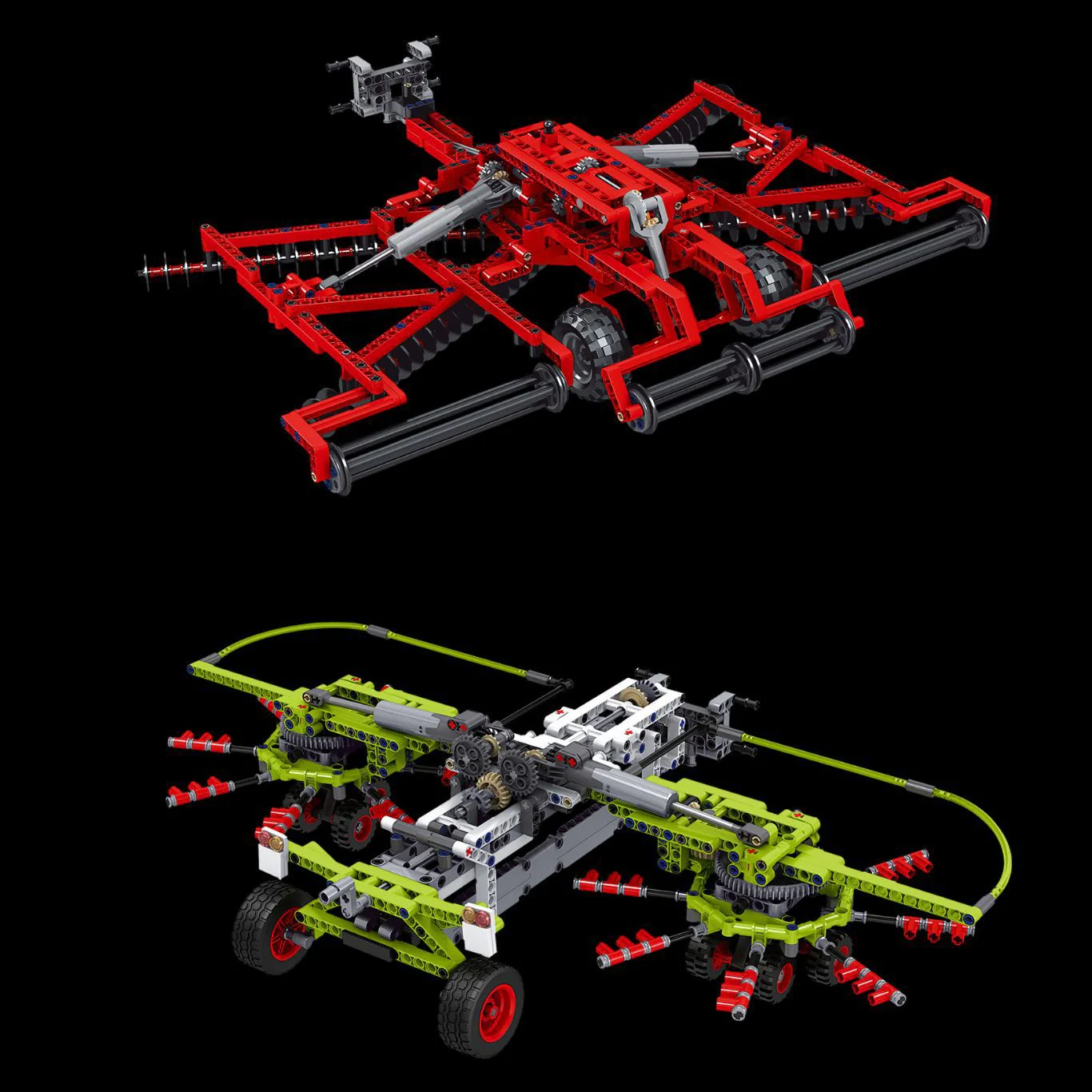 Mould King 17021 Tractor Supplement Pack 4 IN 1 - YWOBB