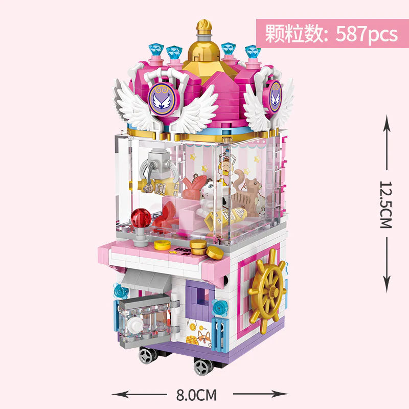 LOZ 1721 Clip Doll Machine - YWOBB
