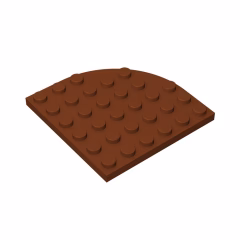 GOBRICKS GDS-701 Round Corner 6 x 6 - YWOBB