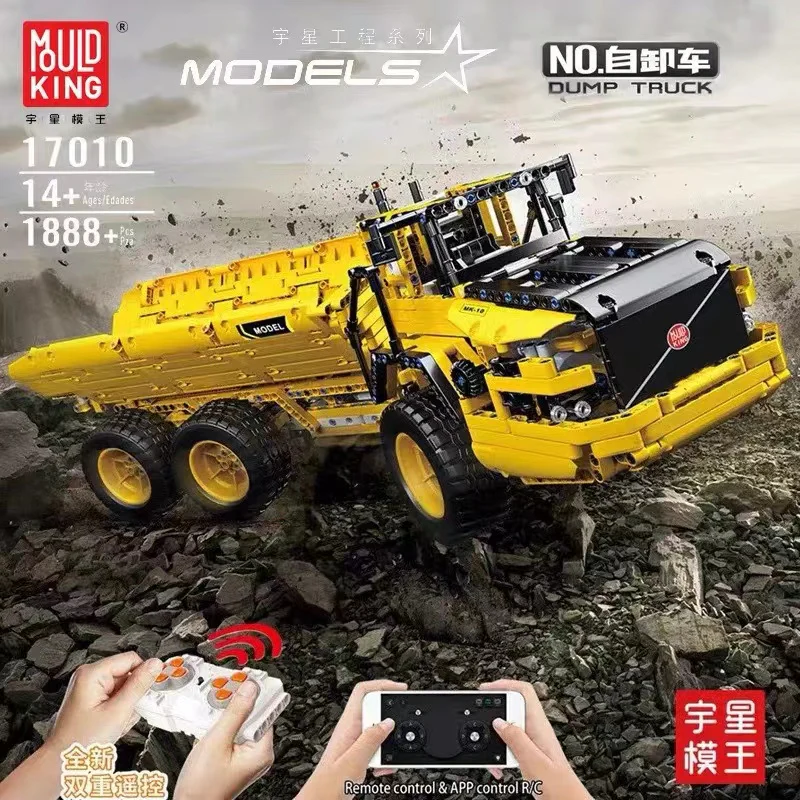 Mould King 17010 RC Engineering Series Dump Truck OVP EU Warehouse Version - YWOBB