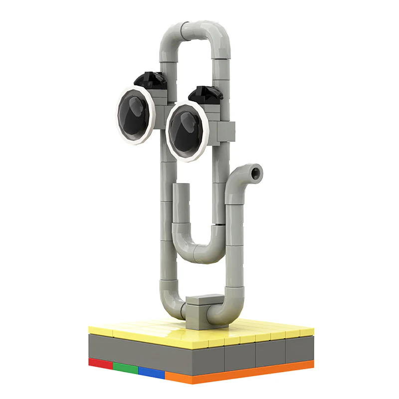 GOBRICKS MOC 84403 Clippy the age revealer - YWOBB