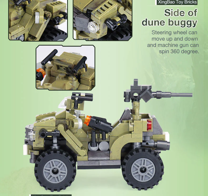 XINGBAO XB-06010 The Oprah Sand Car - YWOBB