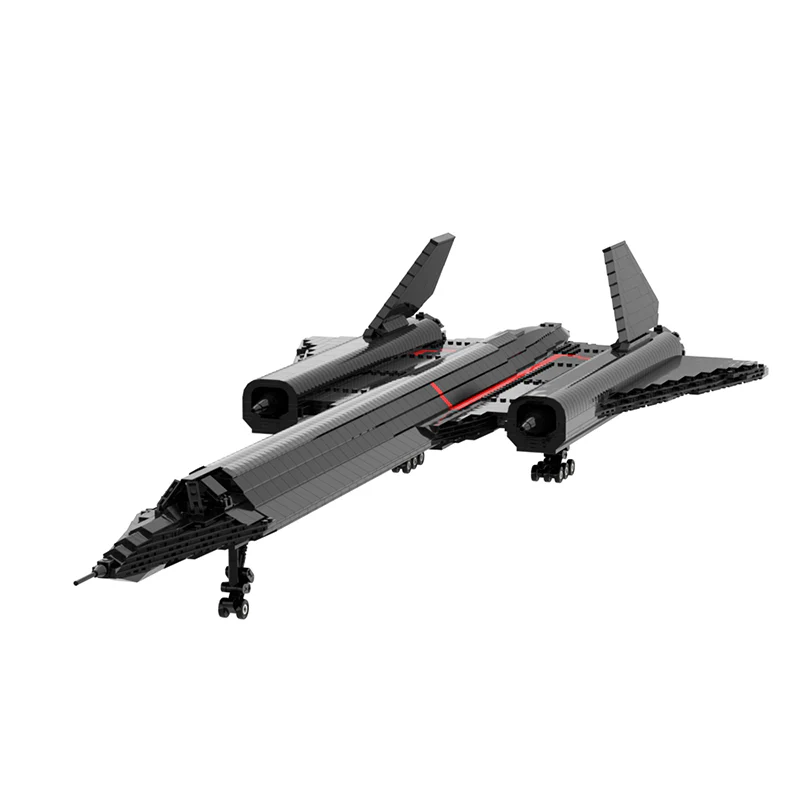 GOBRICKS MOC 20612 SR-71 Blackbird - YWOBB