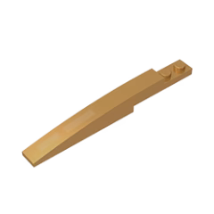 GOBRICKS GDS-950 Slope, Curved 10 x 1 - YWOBB