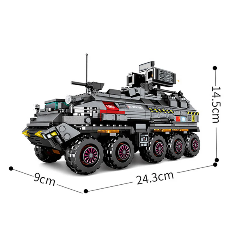 SEMBO 107001~107030 The Wandering Earth Trucks - YWOBB