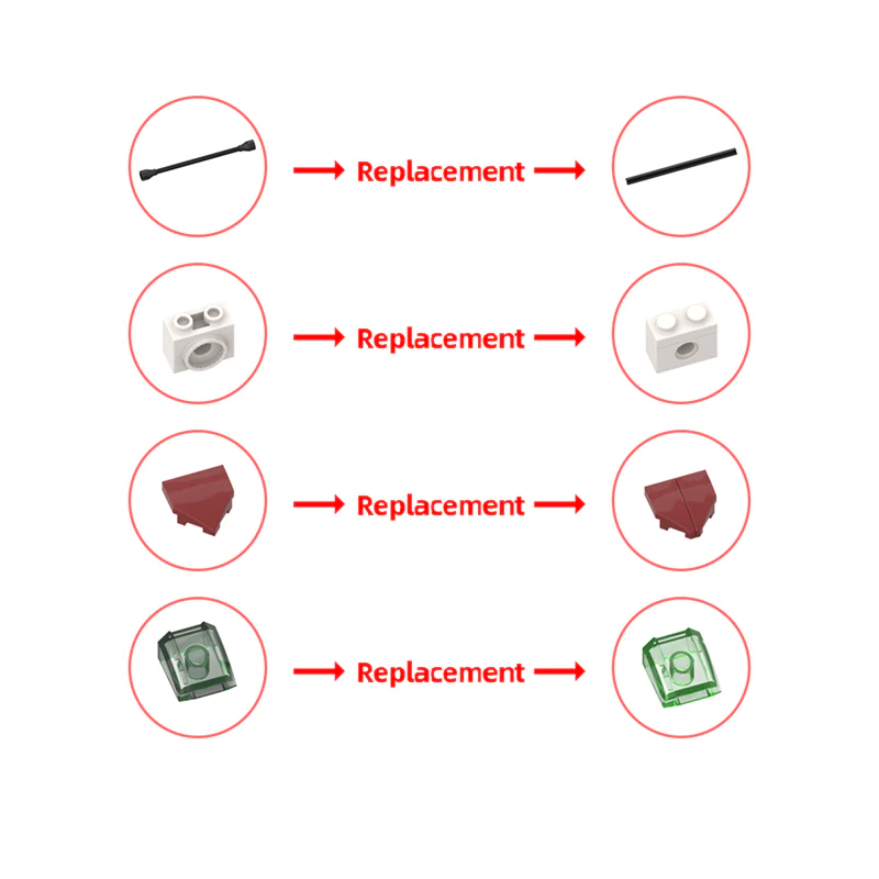 GOBRICKS MOC 184219 Fireclaw Horizon - YWOBB