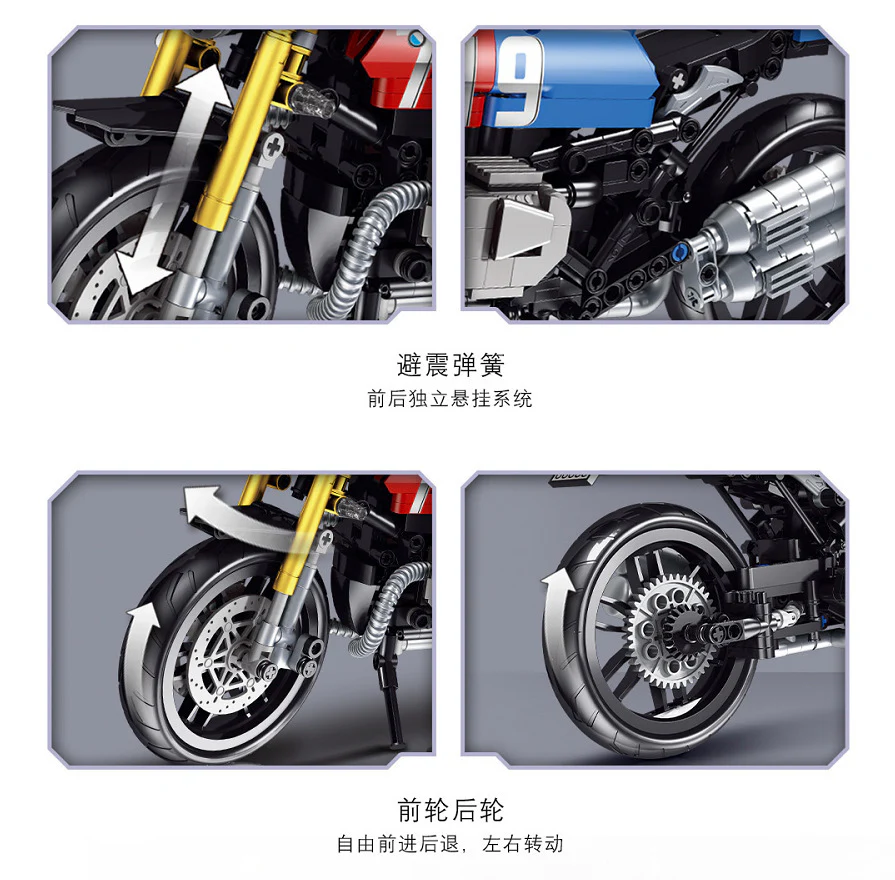 RAEL 50050 BMW R nineT - YWOBB